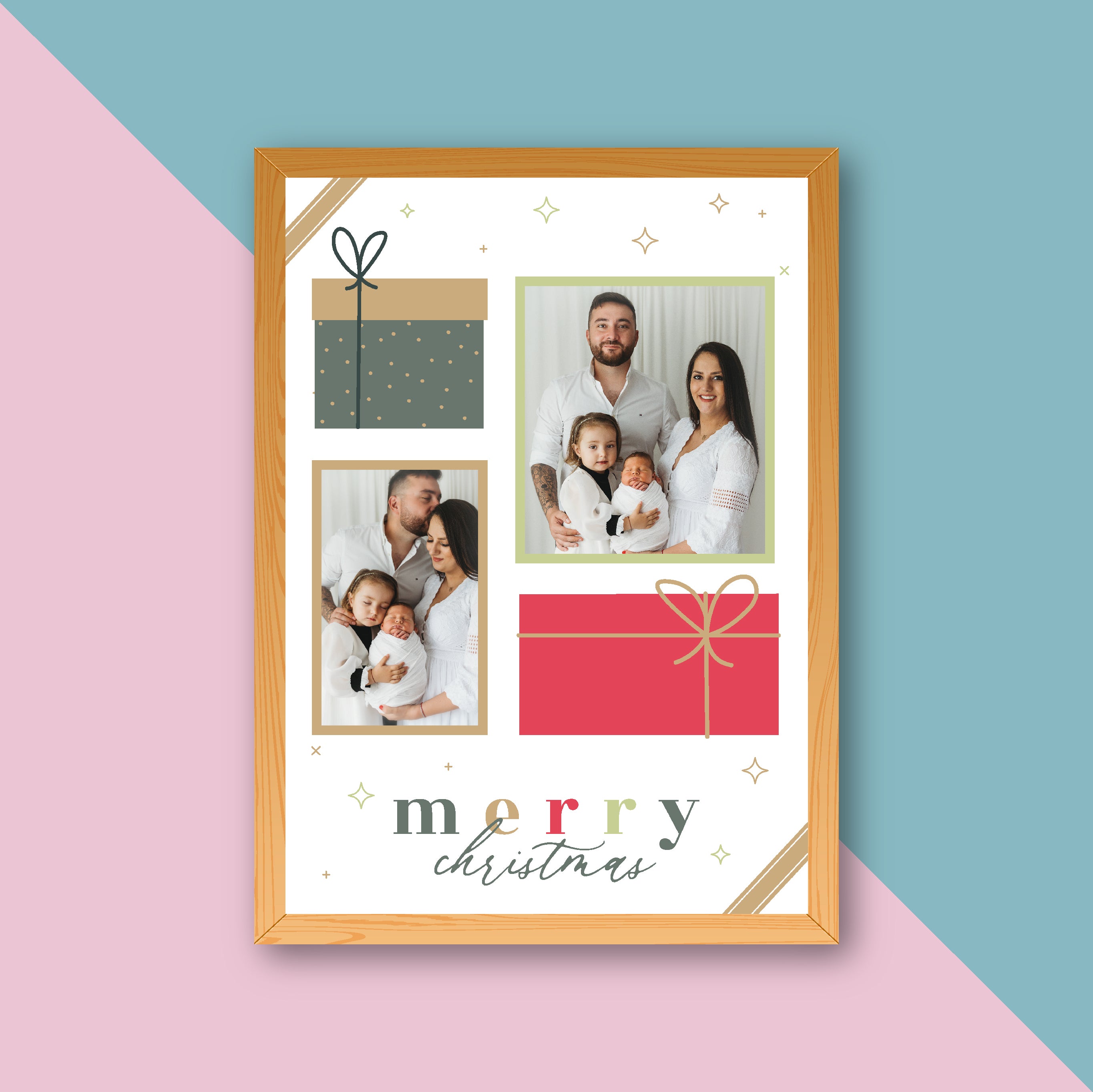 Tablou foto A3 Cadou de Craciun 2 poze