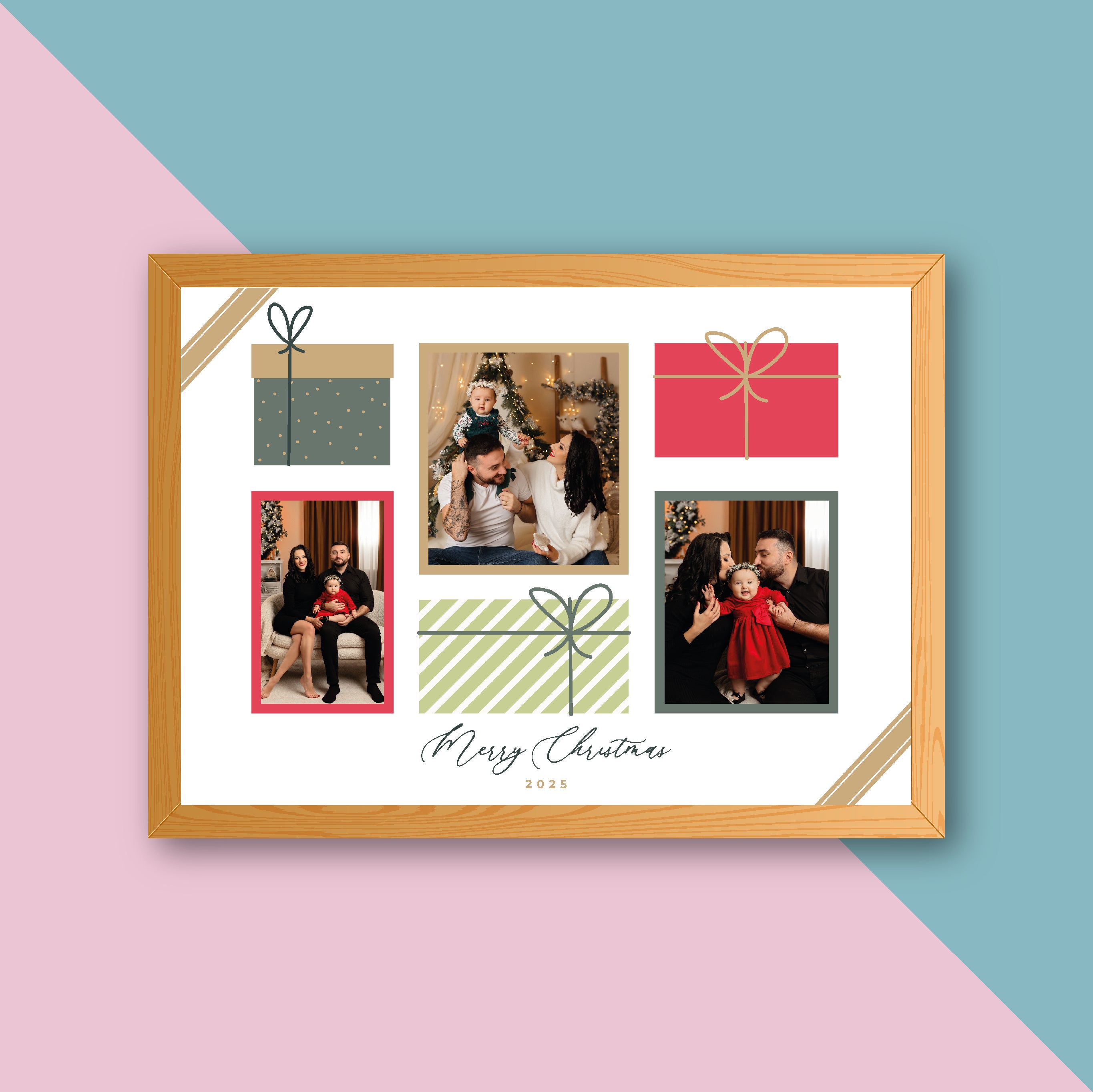 Tablou foto A3 Cadou de Craciun 3 poze