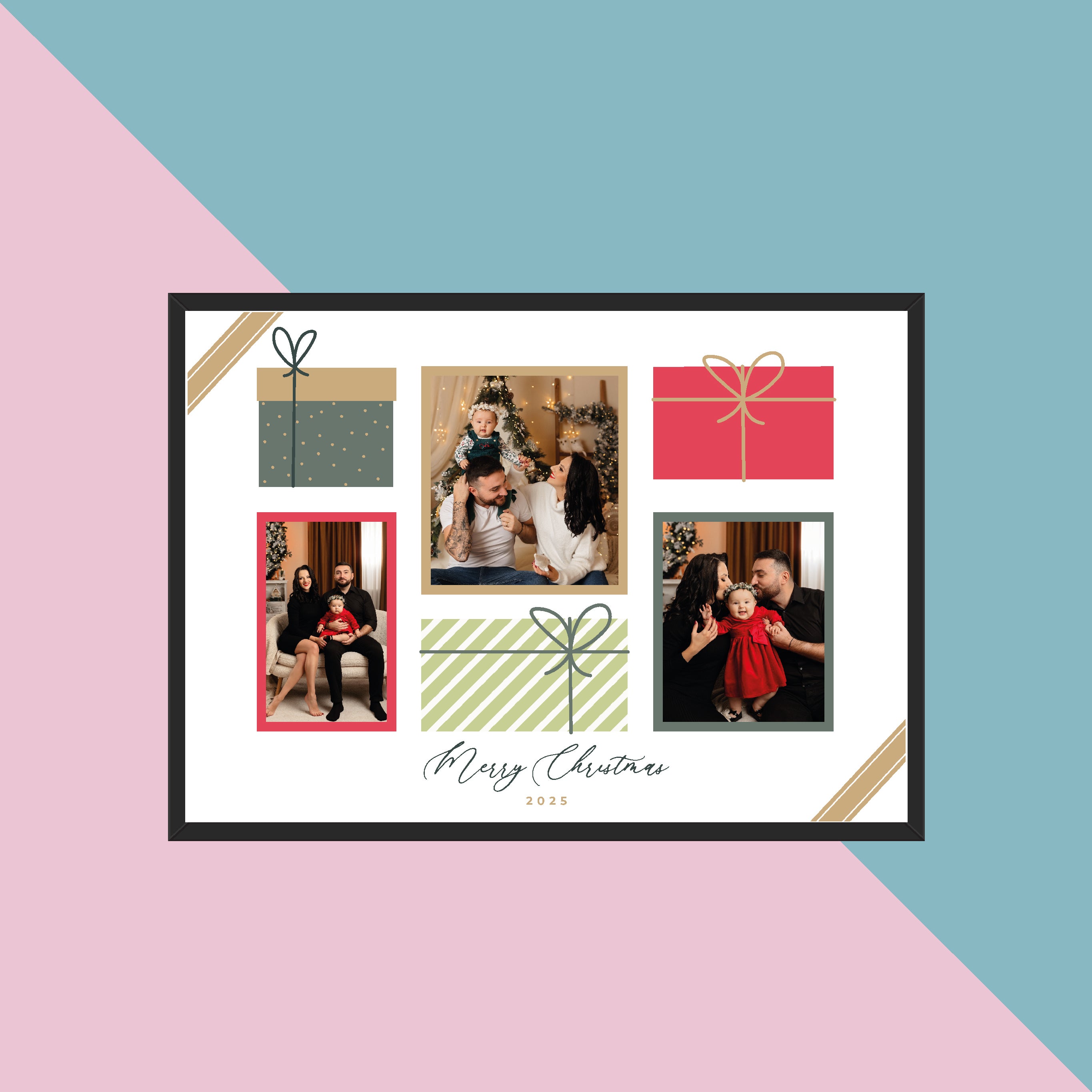 Tablou foto A3 Cadou de Craciun 3 poze